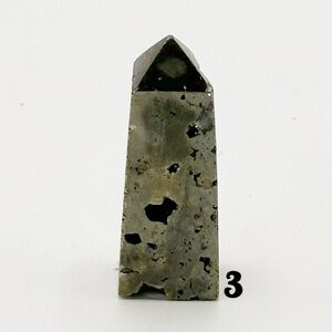 Pyrite Four-Sided Tower Druzy Calcite Inclusions – Manifestation and Pro…